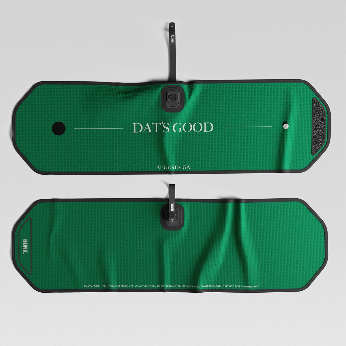 Gimme Ruler BUNX Golf Towel - Dat's Good Gimme Ruler | Magnetic – BUNX GOLF