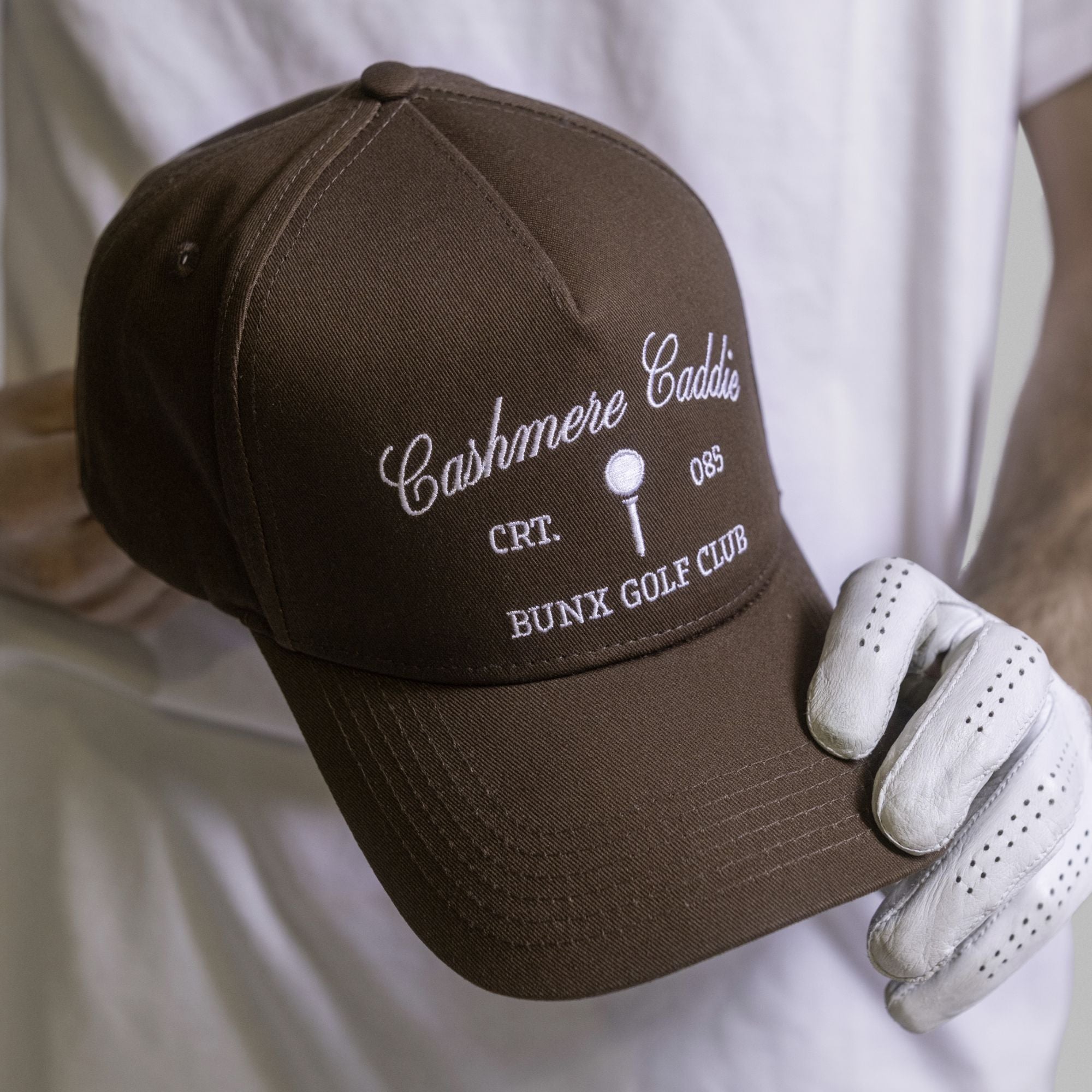 Cashmere Caddie Golf Hat | 5-Panel Cotton Snapback – BUNX golf