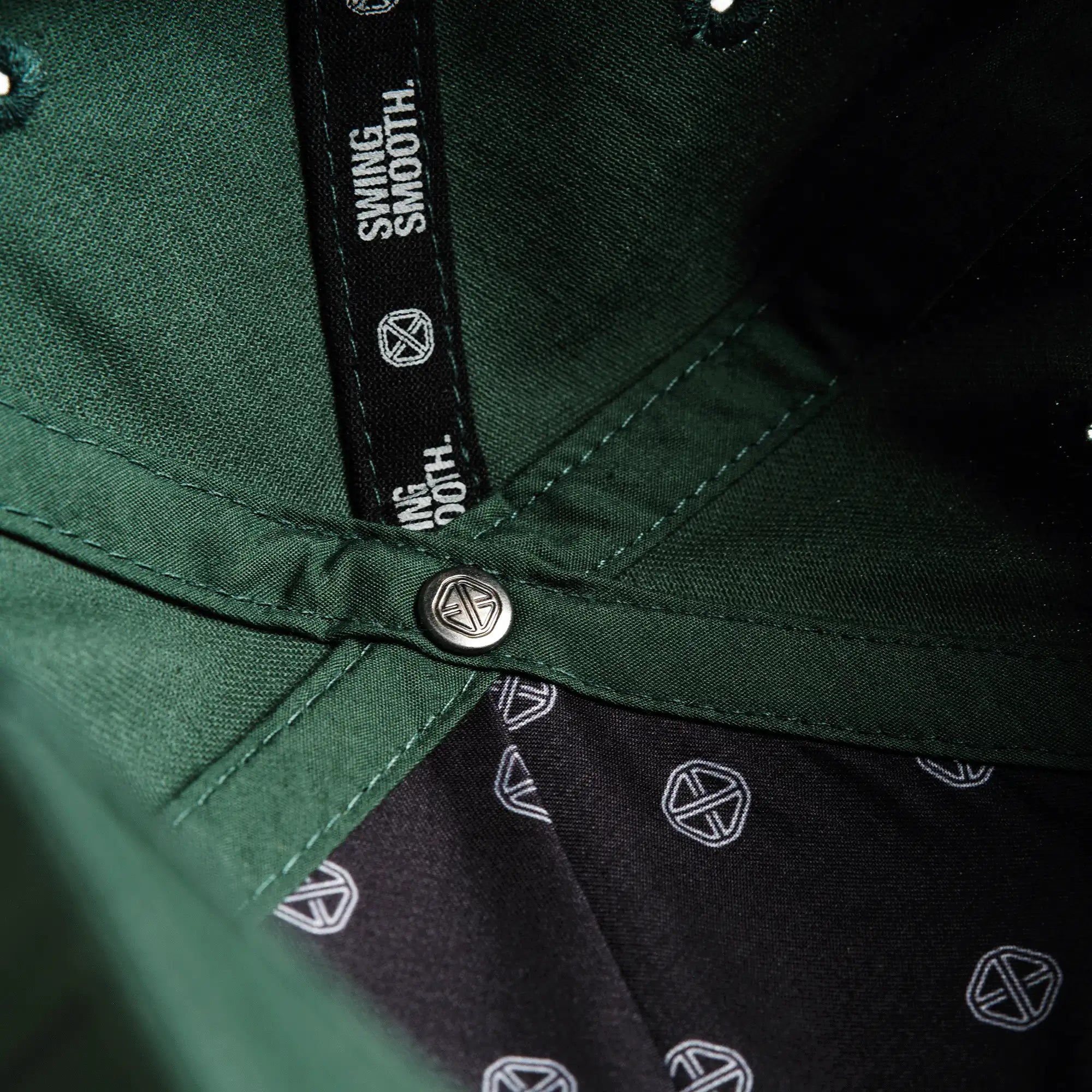 Upside Down Golf Dept Snapback Hat | 5-Panel Cotton Snapback